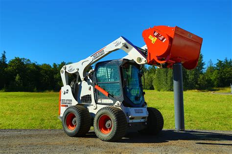 bobcat skid steer cement mixer|homemade skid steer concrete mixer.